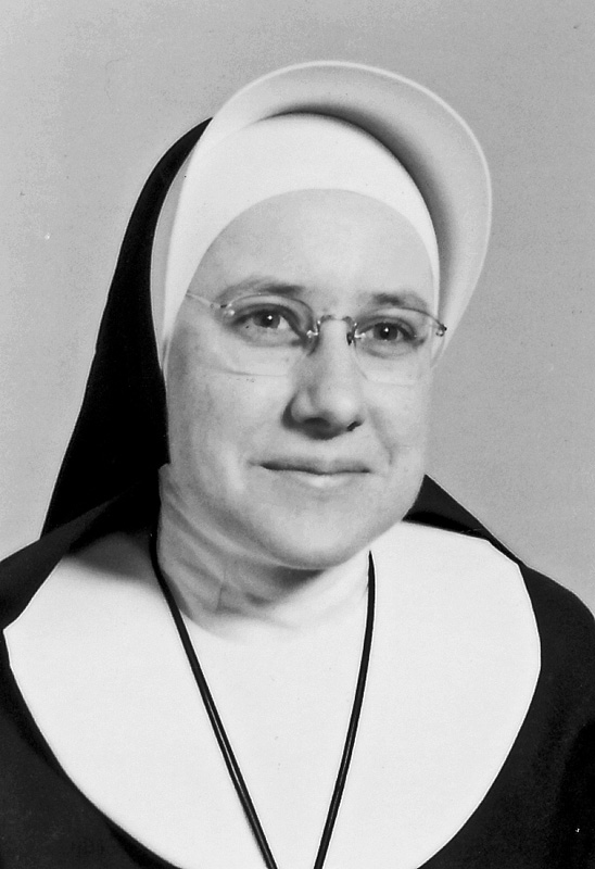 Pictured below is Therese Maxwell, in her days known as Sister Pauline Therese. (Photo courtesy of Sisters of Providence Archives) - 2007-fall01