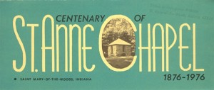 Saint Anne Chapel 100 cover