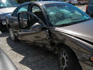 This is the car in which the sisters were traveling.