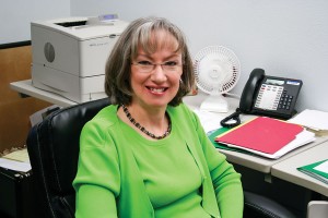 Staff member Vicki Layton, feels right at home partnering with the Sisters of Providence the past 27 years.