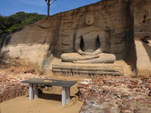 Buddha at Polonnaruwa