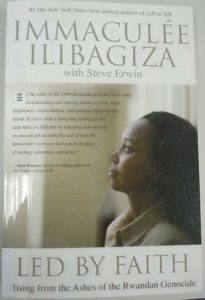 In the book, "Led by Faith: Rwanda Rising from the Ashes," author Immaculée Ilibagiza shares her faith journey after the Rwandan genocide.