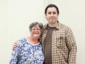 Providence Associate candidate Ben Kite, right, with his Sister Beth Wright, his companion on the journey toward becoming a Providence Associate.