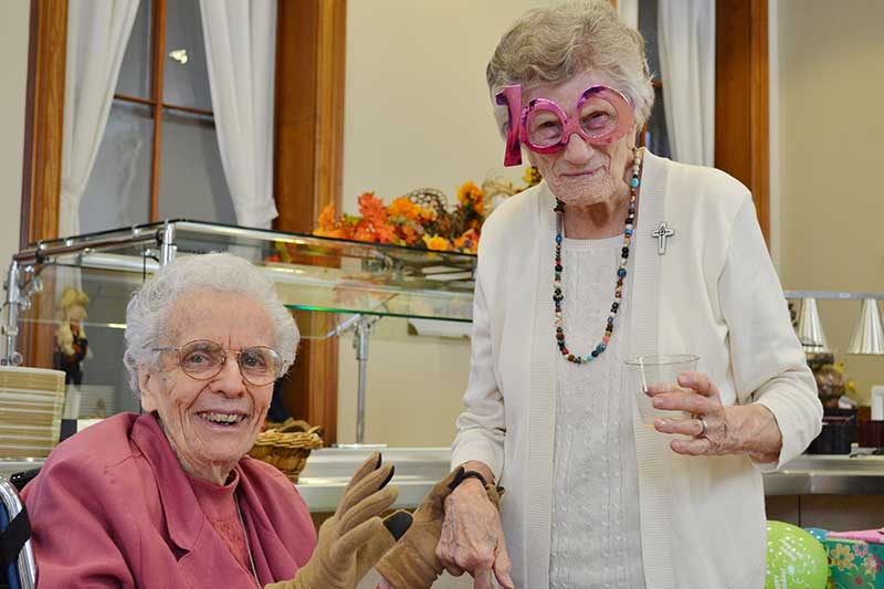 Sister Marceline Mattingly turns 100!