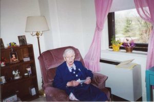 This is a photo of Sister Raymond Hunter, taken in 2000.