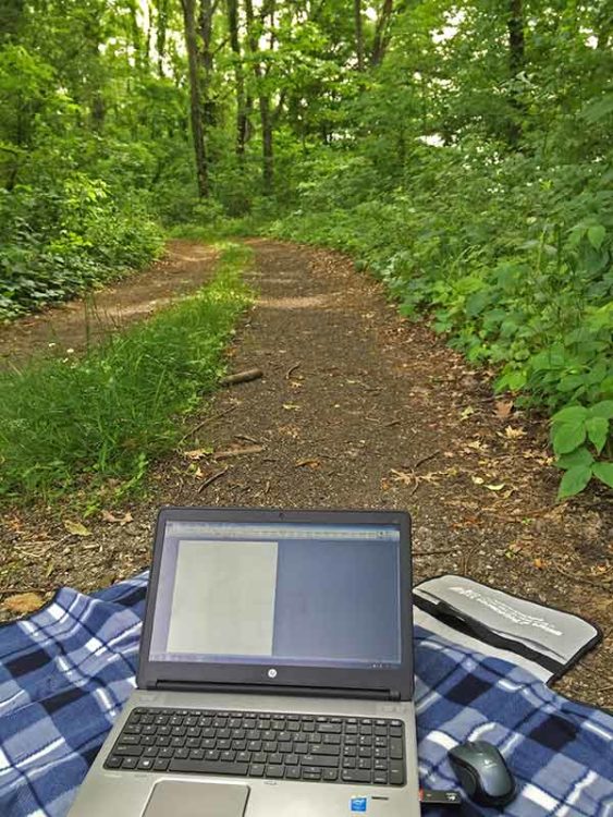 Saint Mary-of-the-Woods, Indiana nature trail