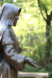 Saint Mother Theodore Guerin statue