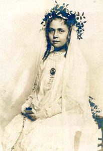 An undated photo of Sister Anne Berchmans Taylor as a child.