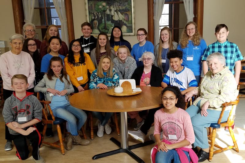 Providence Teen Ministry volunteers and talent show 2019
