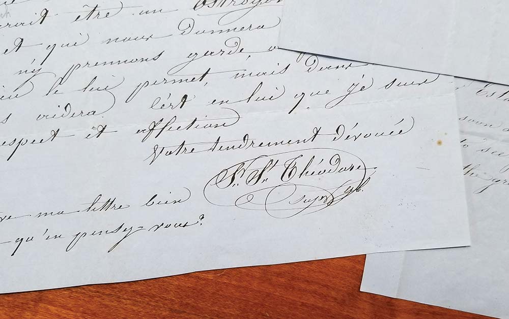 Journals and Letters week 10: First letters, bishop issues