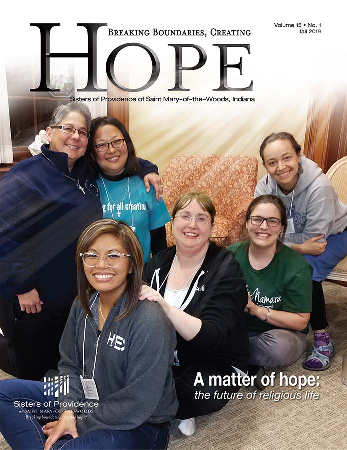 HOPE fall 2019 — A matter of hope: the future of religious life