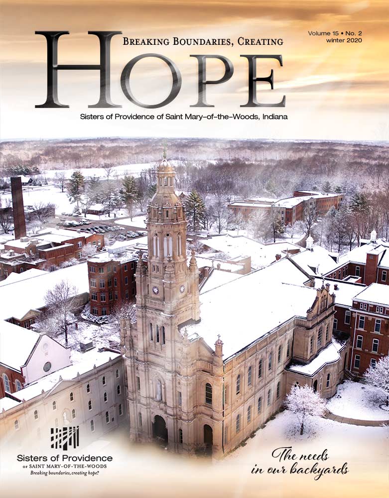 HOPE winter 2020 — The needs in our backyards