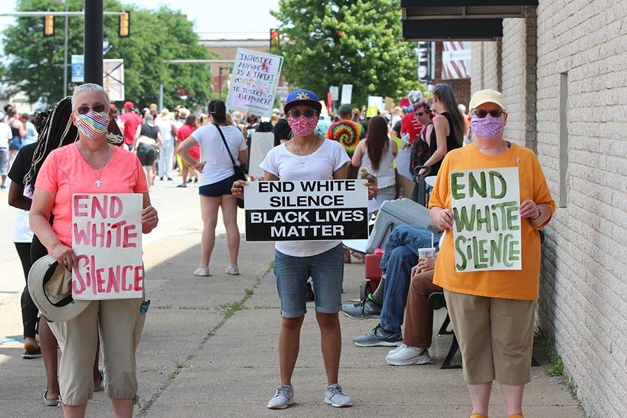 Sisters of Providence join Terre Haute’s peaceful Black Lives Matter protest