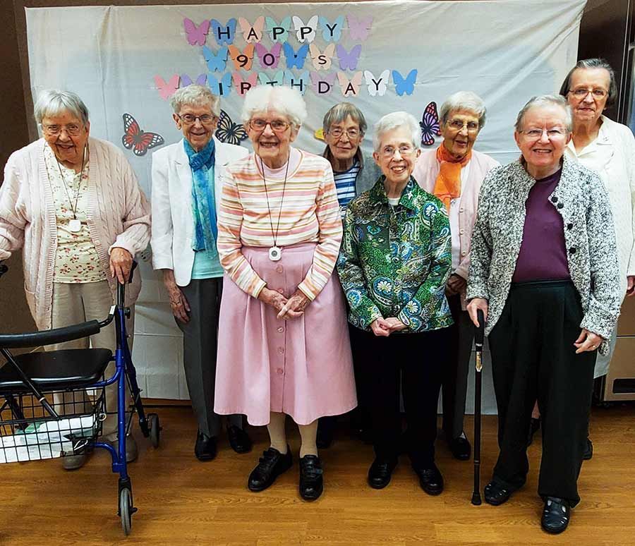 Celebrating our sisters 90 and over