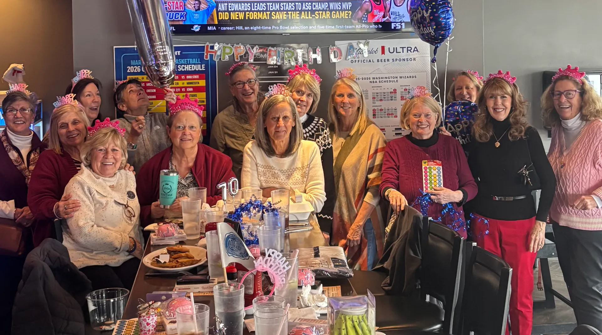 Immaculata Class of ’74 “Snowball” (Jan-Mar) Birthday Party