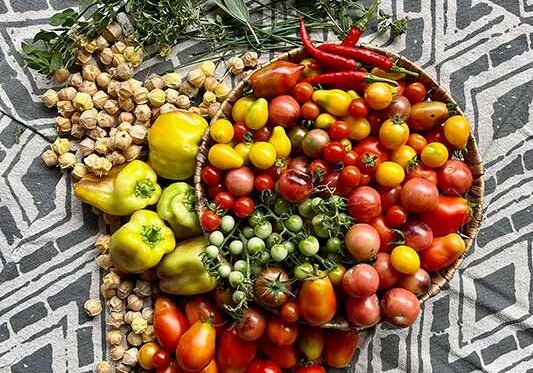 A bountiful harvest.