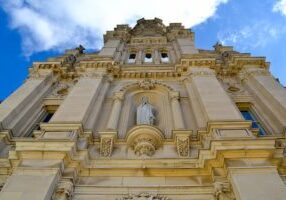 The Church of the Immaculate Conception at Saint Mary-of-the-Woods is dedicated to Mary under the title of Immaculate Conception.