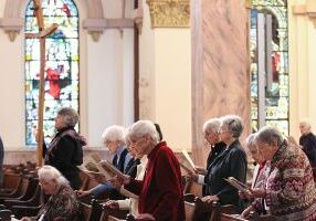 Senior jubilarians join in the Mass
