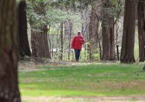 Providence Associate Vonda Monts spends time walking in nature. 